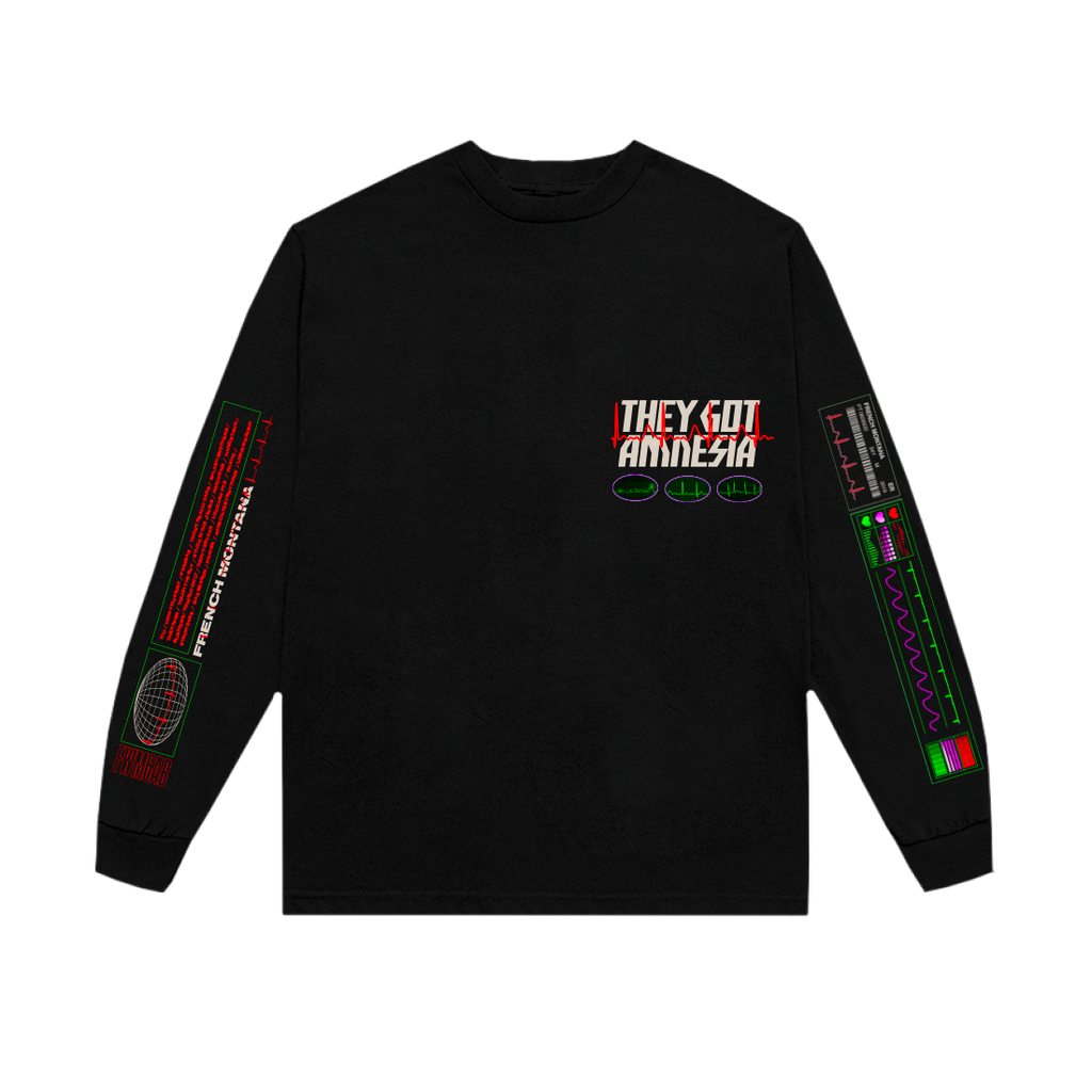 THEY GOT AMNESIA LONGSLEEVE FRONT